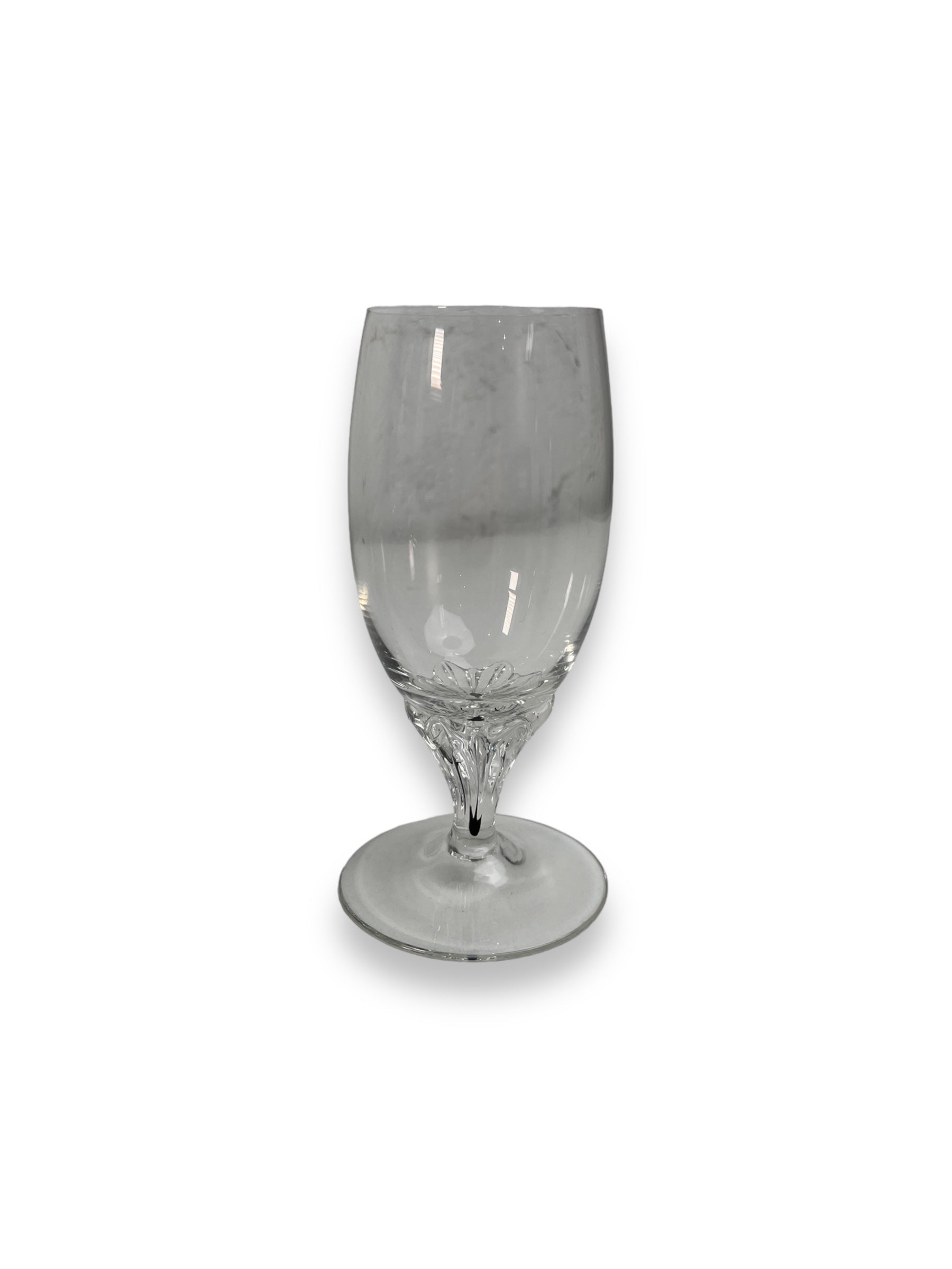 Set of 4 Small Belfor Crystal Juice Glasses