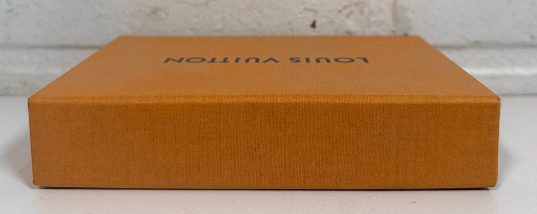 Rear of orange packaging box