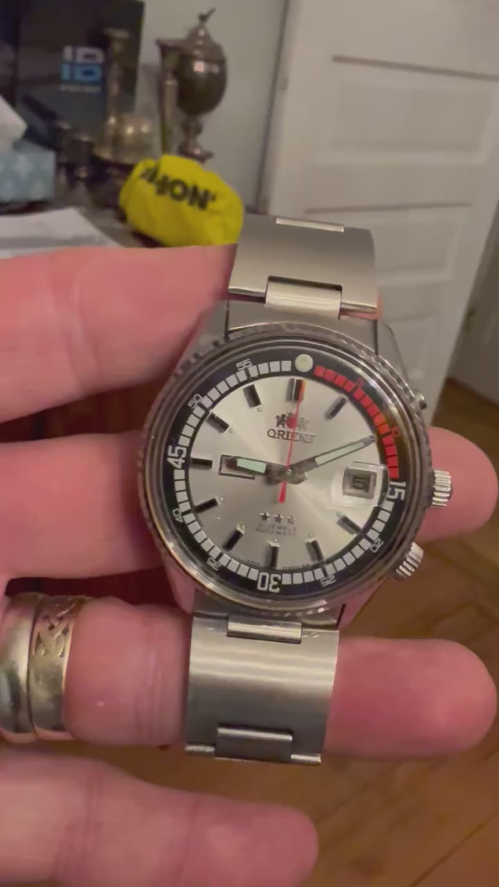 Vintage Orient King Diver AAA 21J Automatic Near NOS Unworn Condition Japan