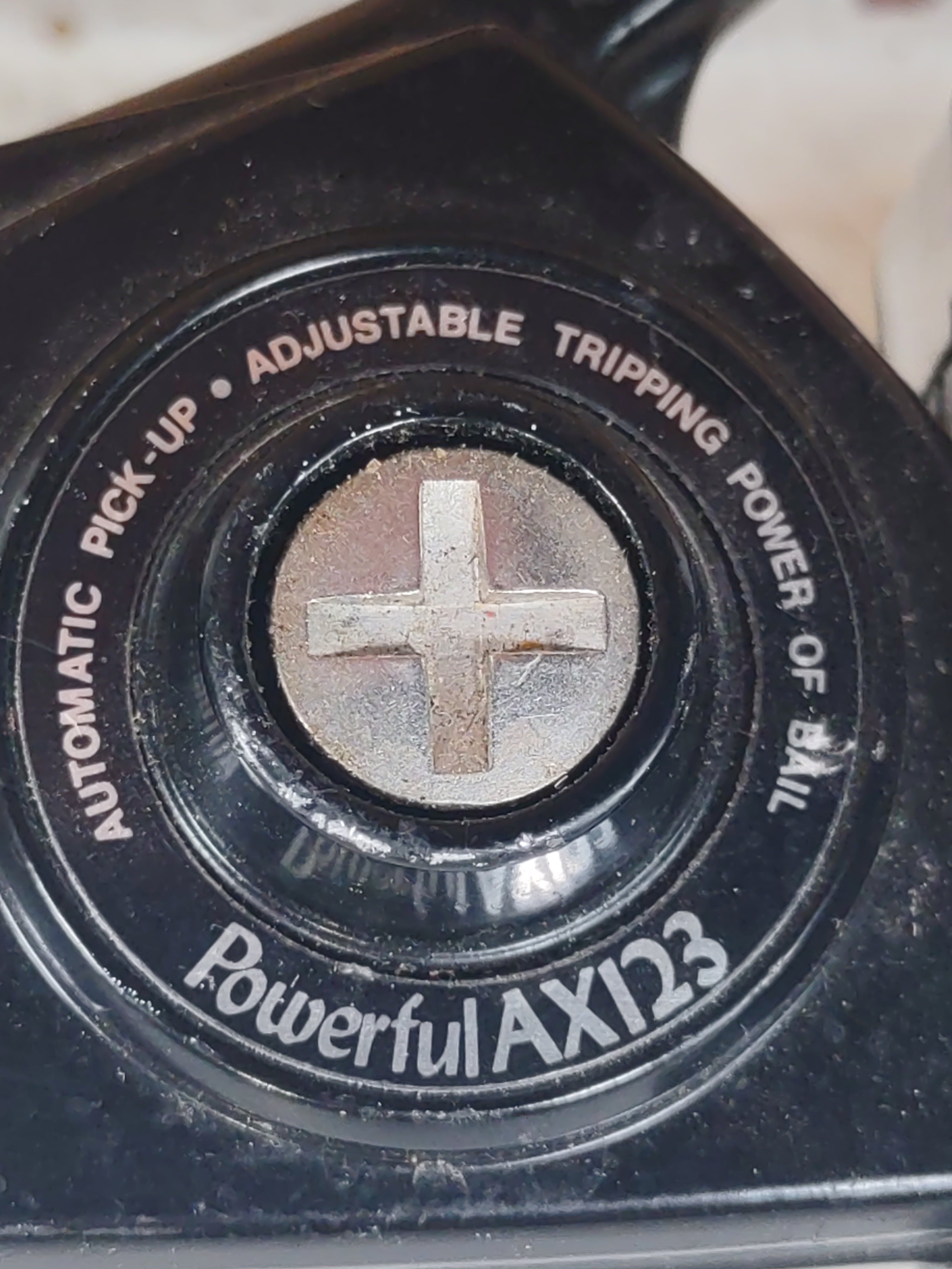 Vintage RYOBI Powerful AX 123 Spinning Fishing Reel #8