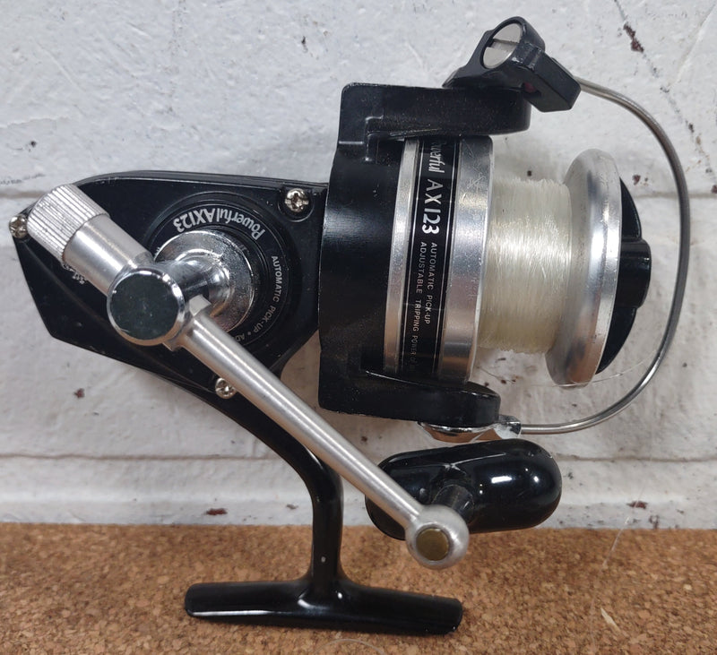 Vintage RYOBI Powerful AX 123 Spinning Fishing Reel