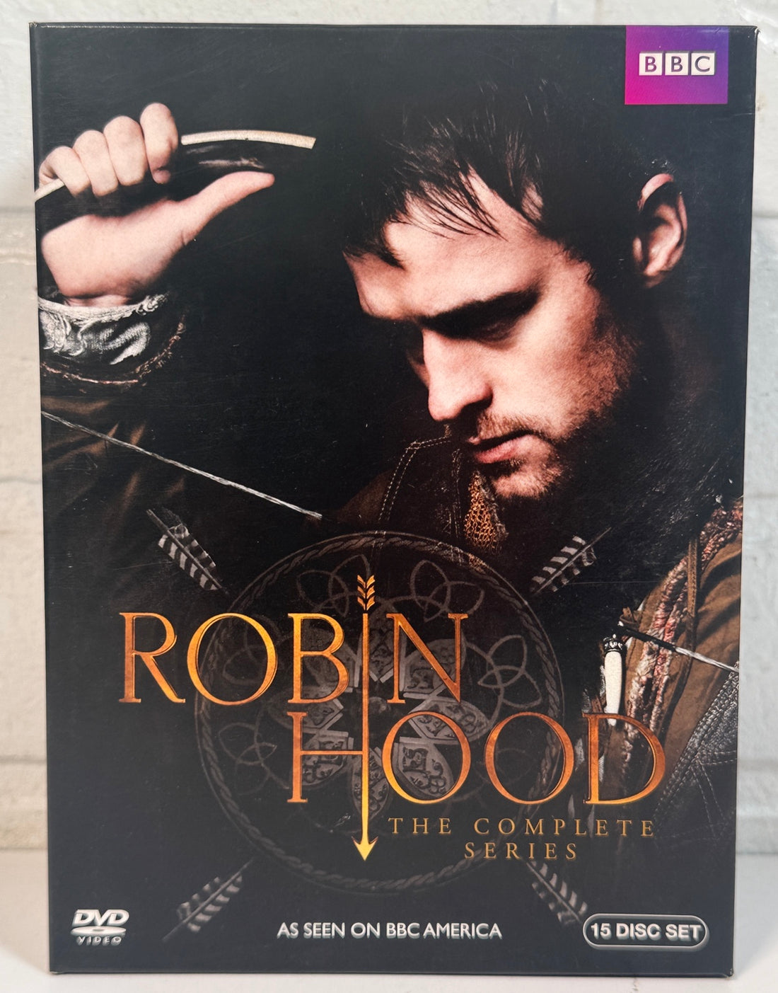 BBC Robin Hood The Complete Series 15-DVD box set, front cover