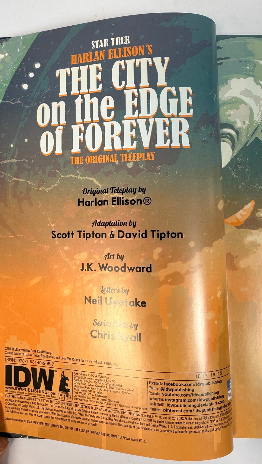 Star Trek The City on the Edge of Forever hardcover photo 7