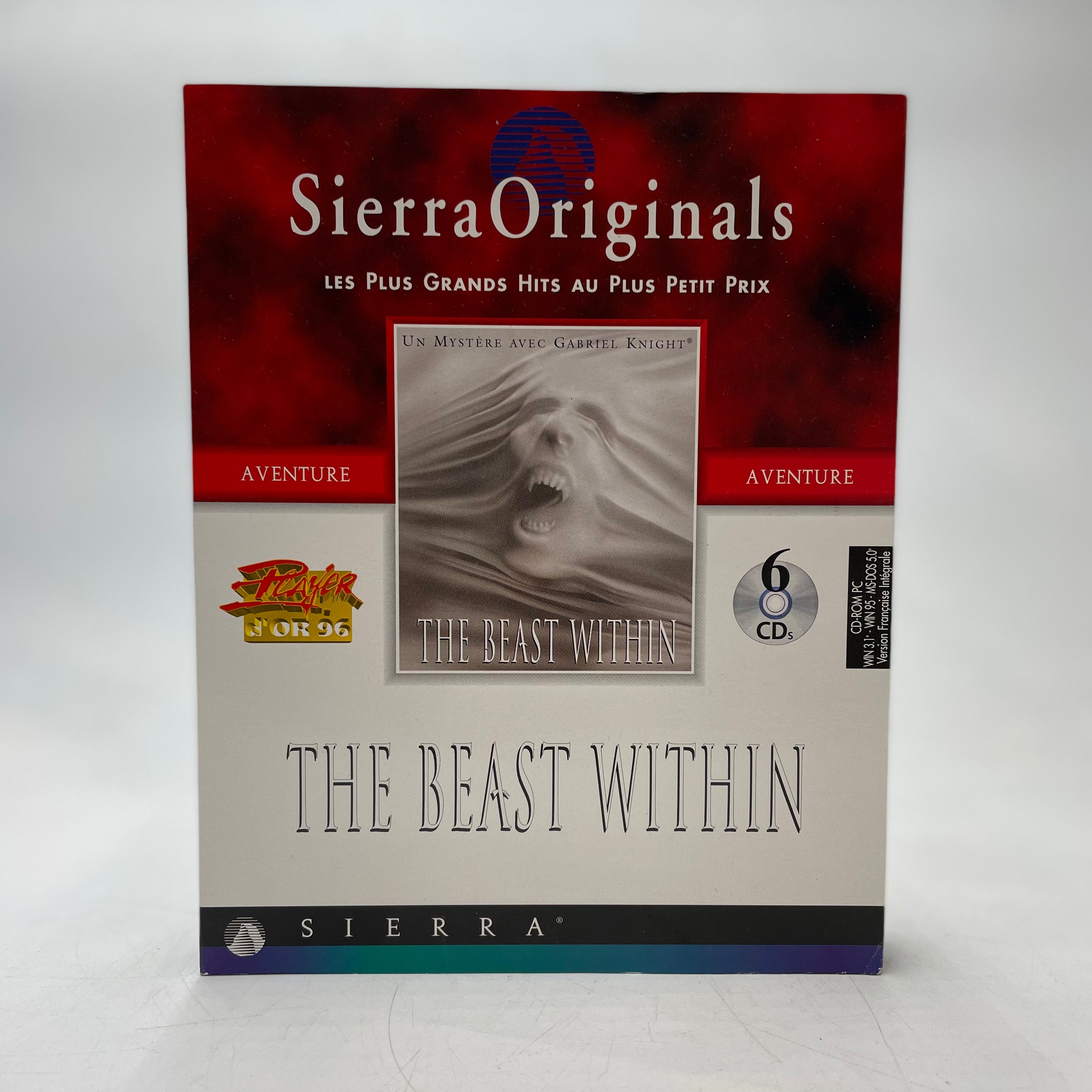 THE BEAST WITHIN PC CD Vintage PC Game (French Edition)