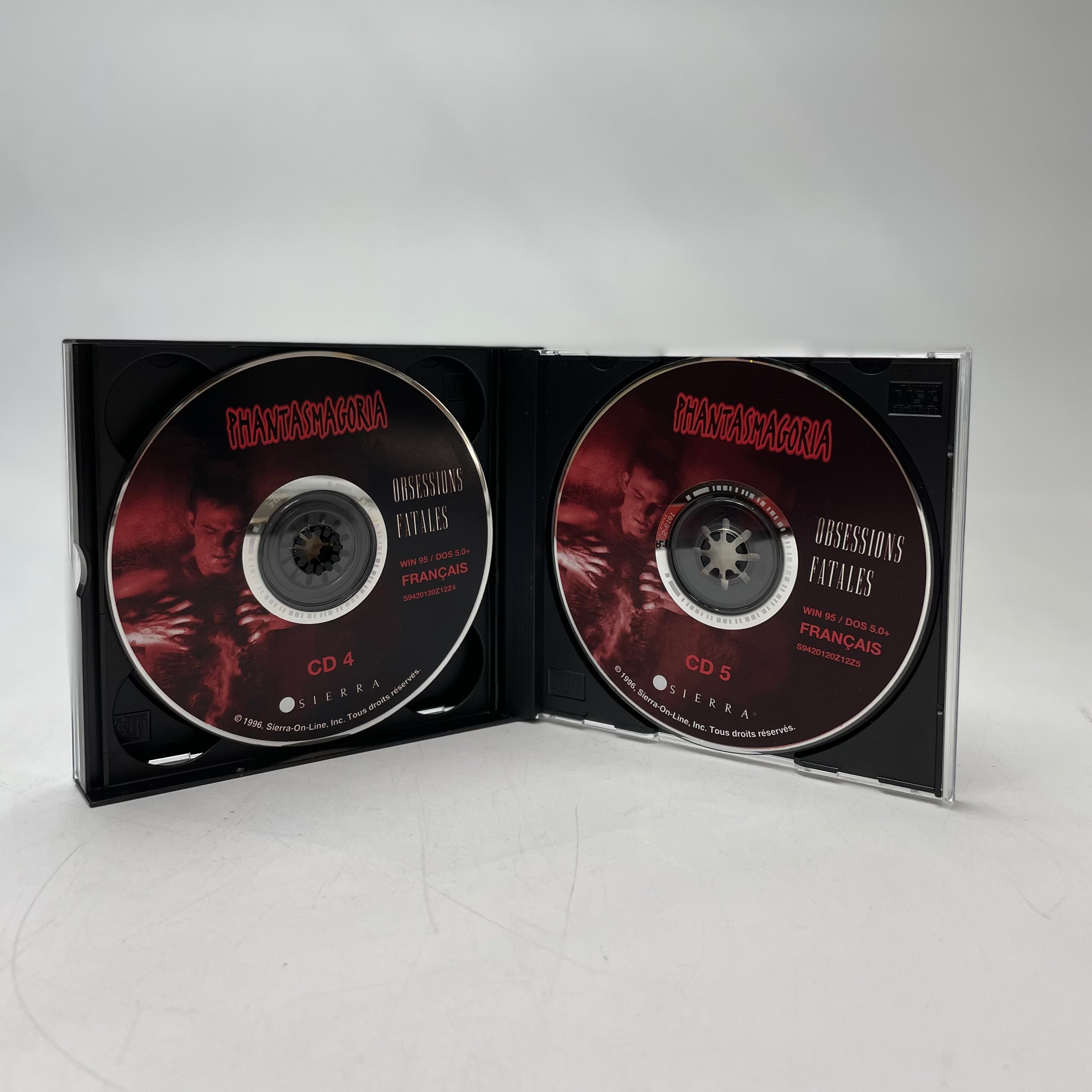 Phantasmagoria Obsessions Fatales - Coffret Complet 5 CD (Edition Française)