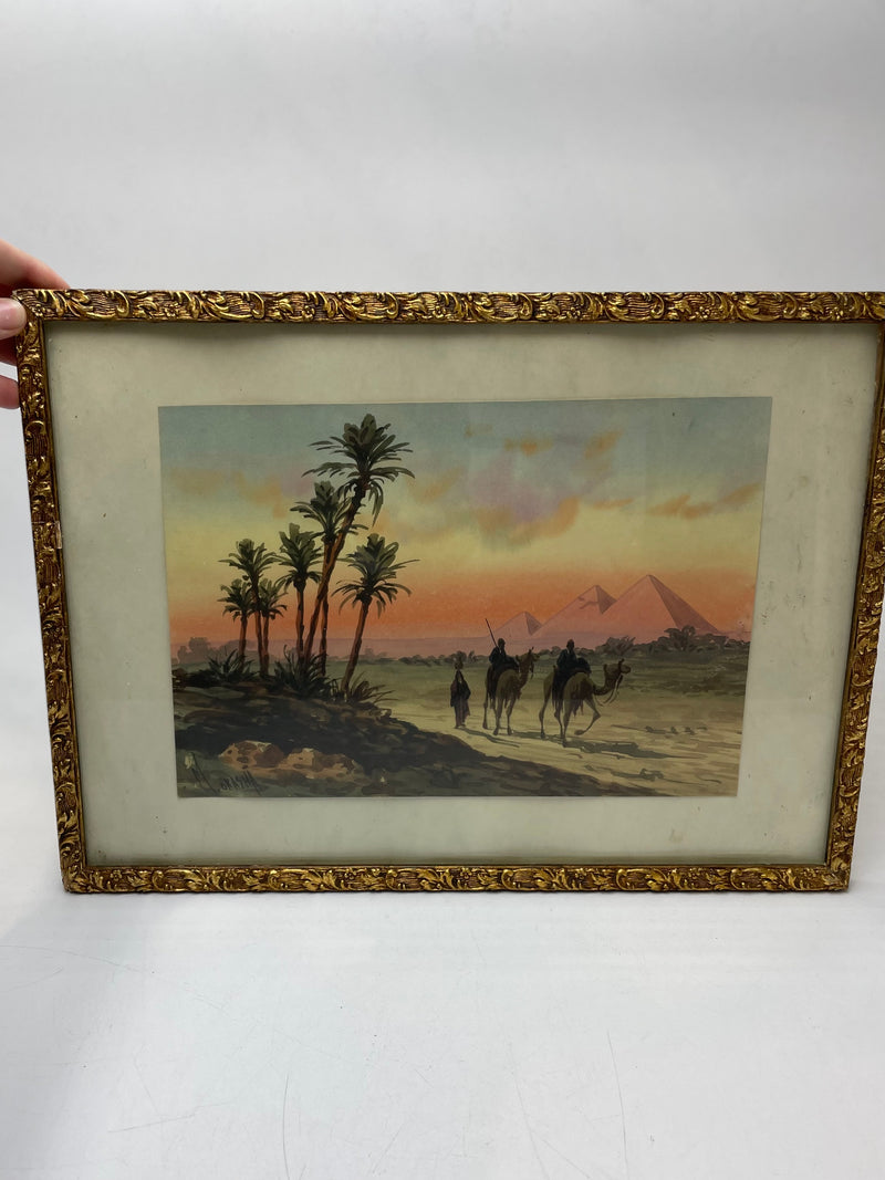 Painting of Egyptian Desert