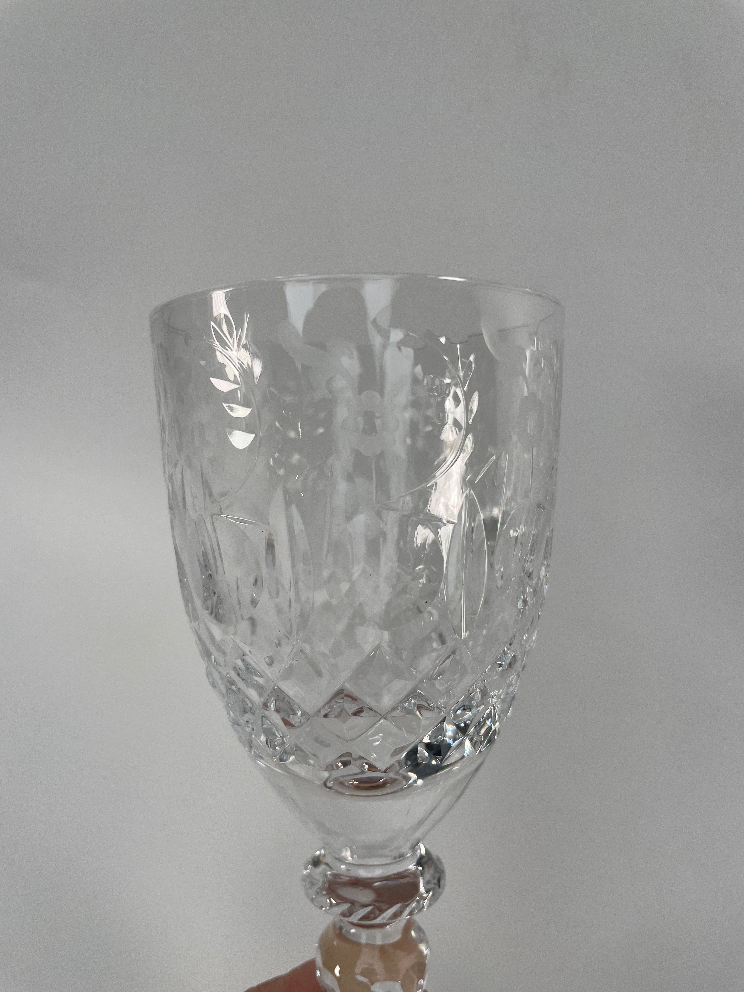 Rogaska Crystal Wine Glasses