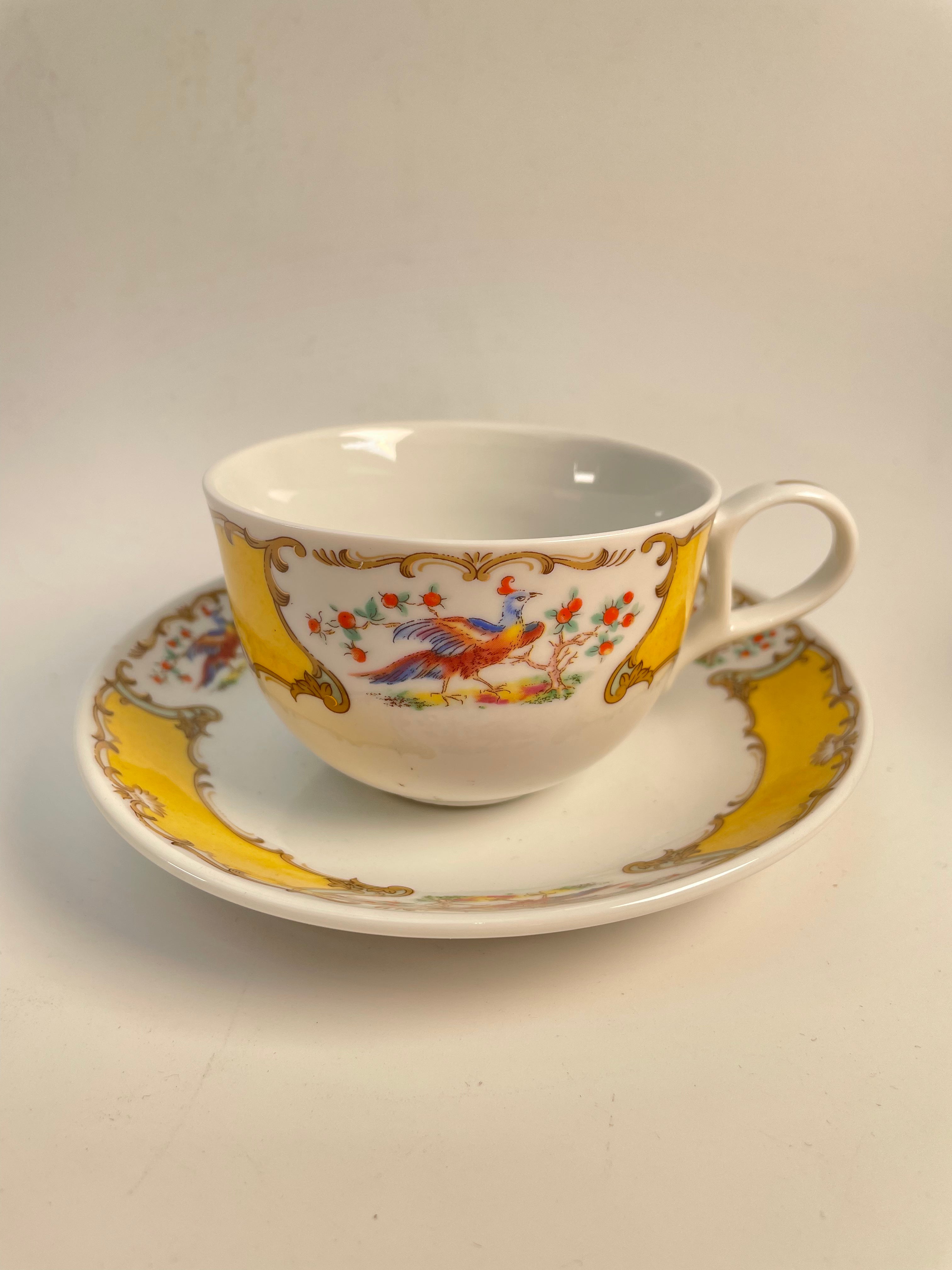 Preservation Society Teacup and Saucer
