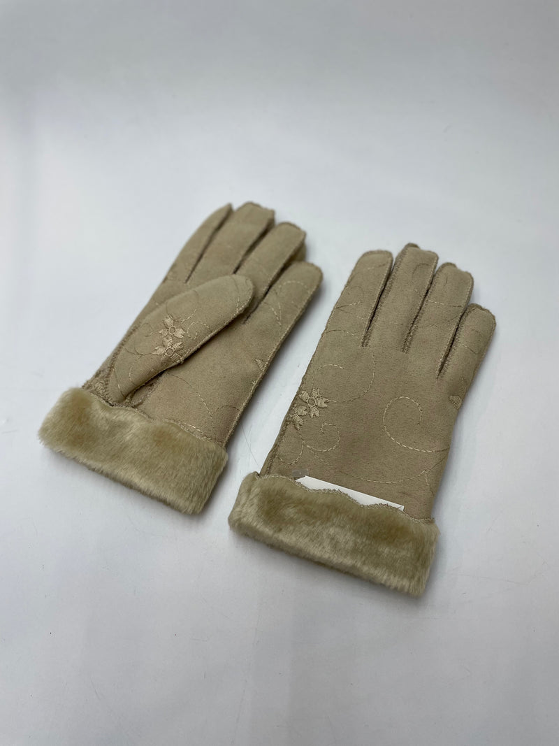 Gants en daim pour dames