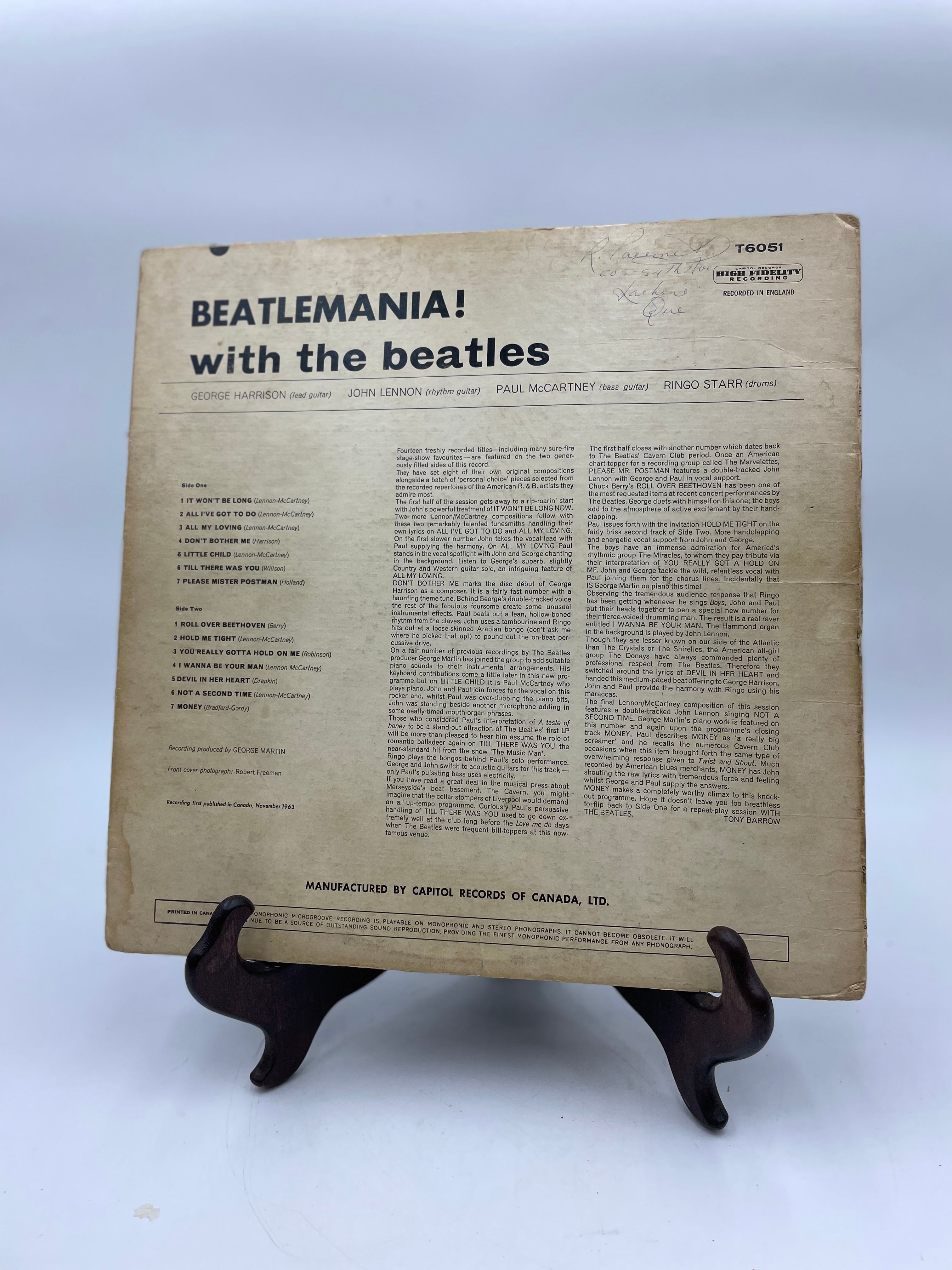 Les Beatles - Beatlemania! Avec les Beatles - Vinyle