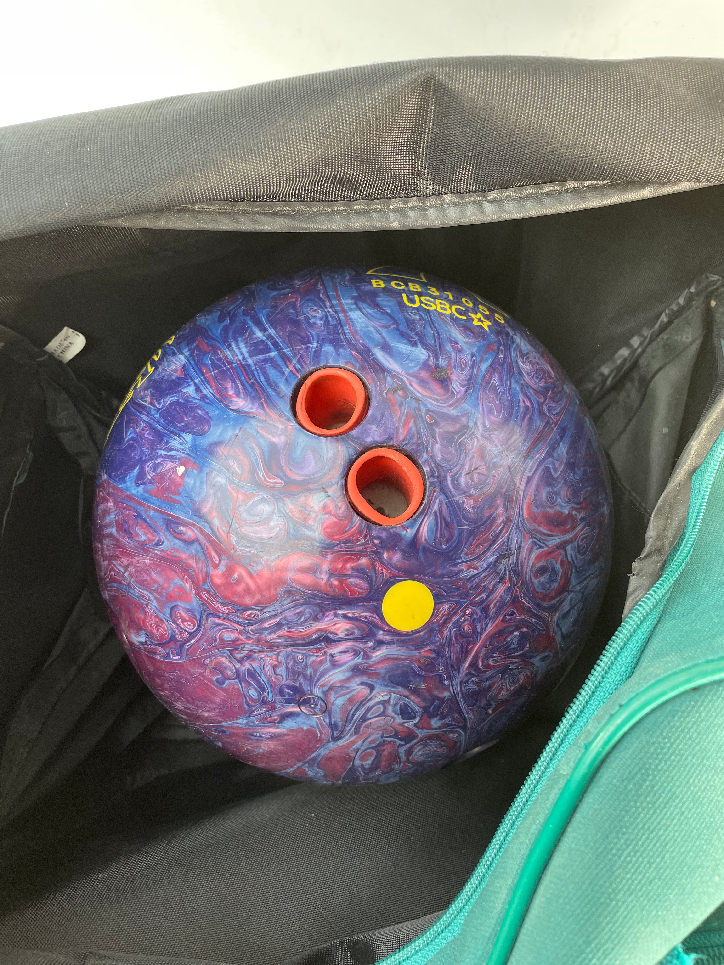 Rhino Bowling Ball and Bag