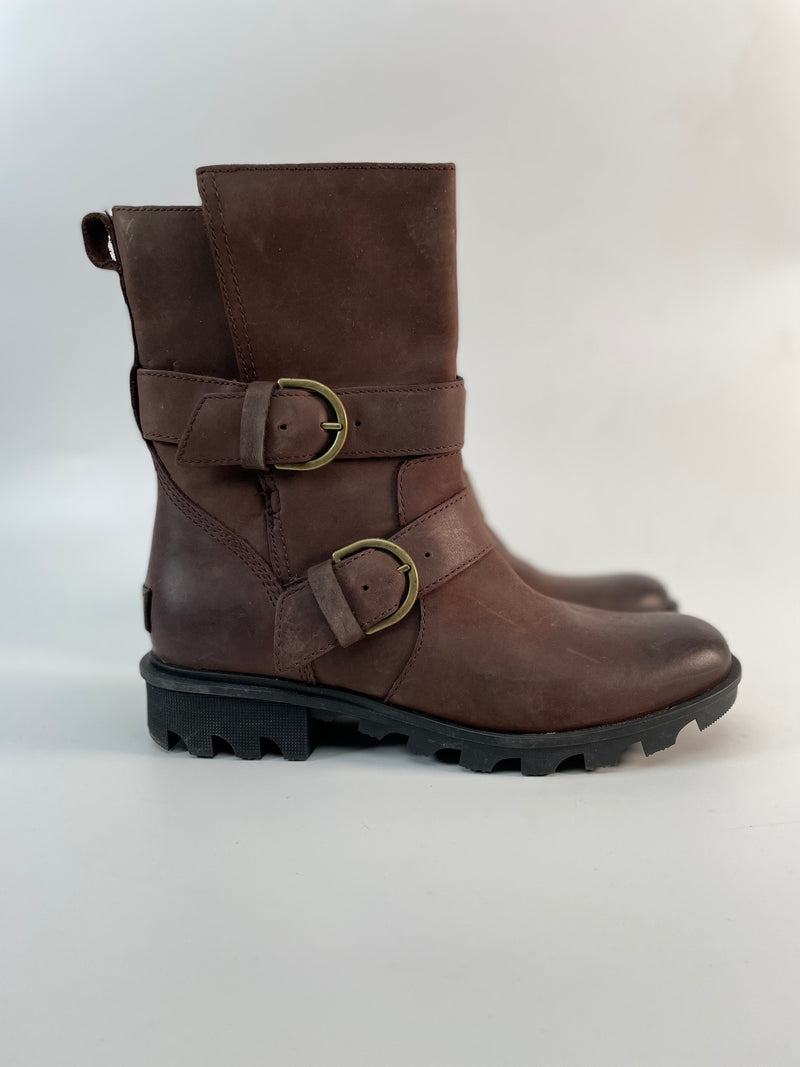 Bottes Sorel PHOENIX MOTO Marron