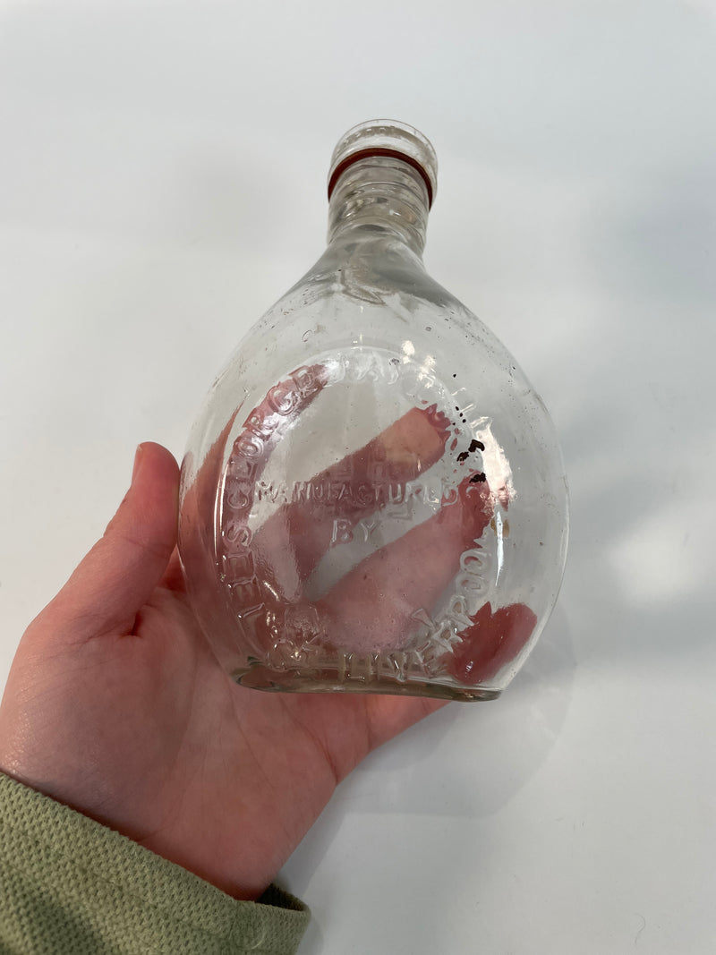 Nursery Antique Glass Baby Bottle