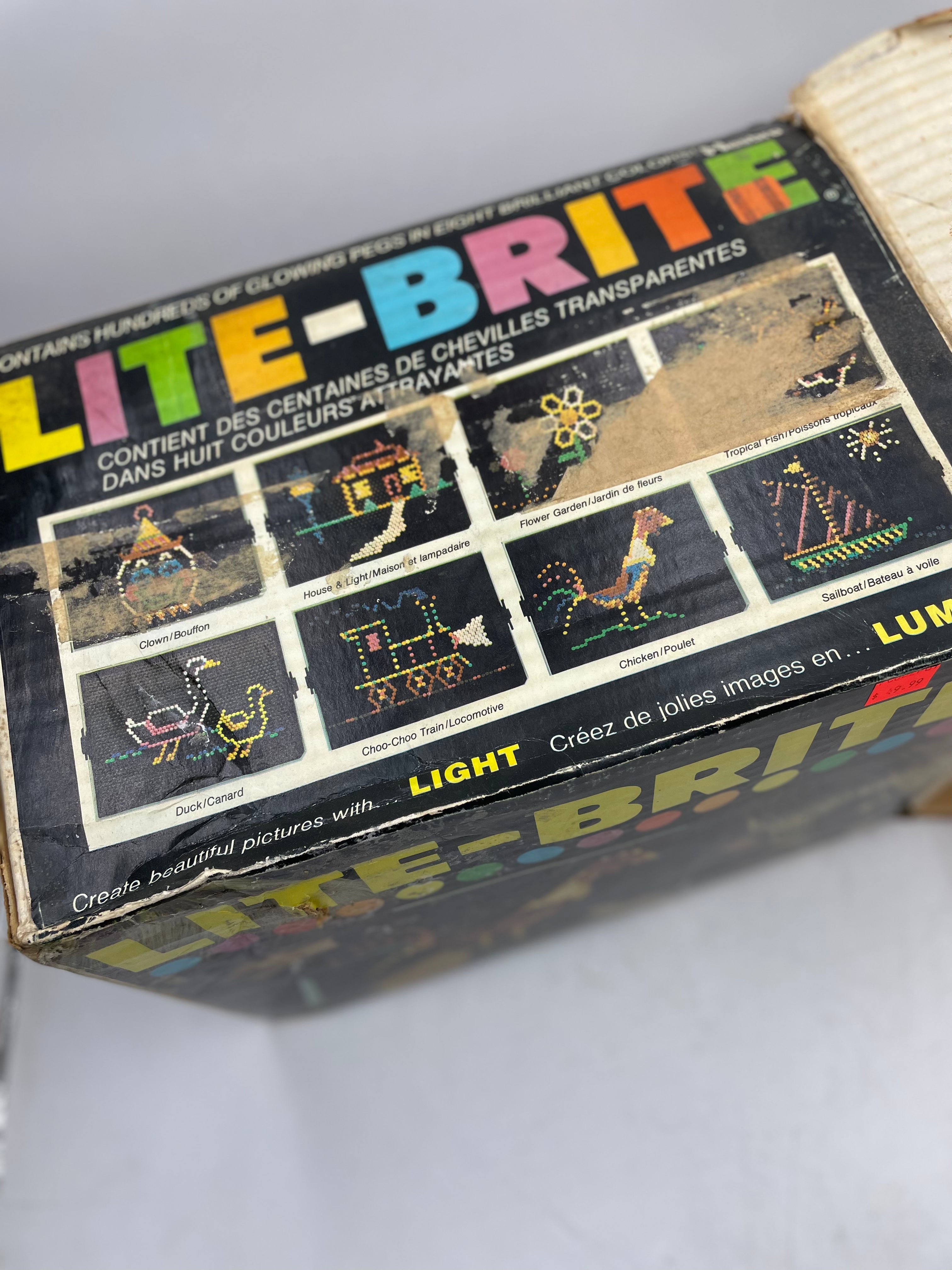 Vintage Lite-Bright Game