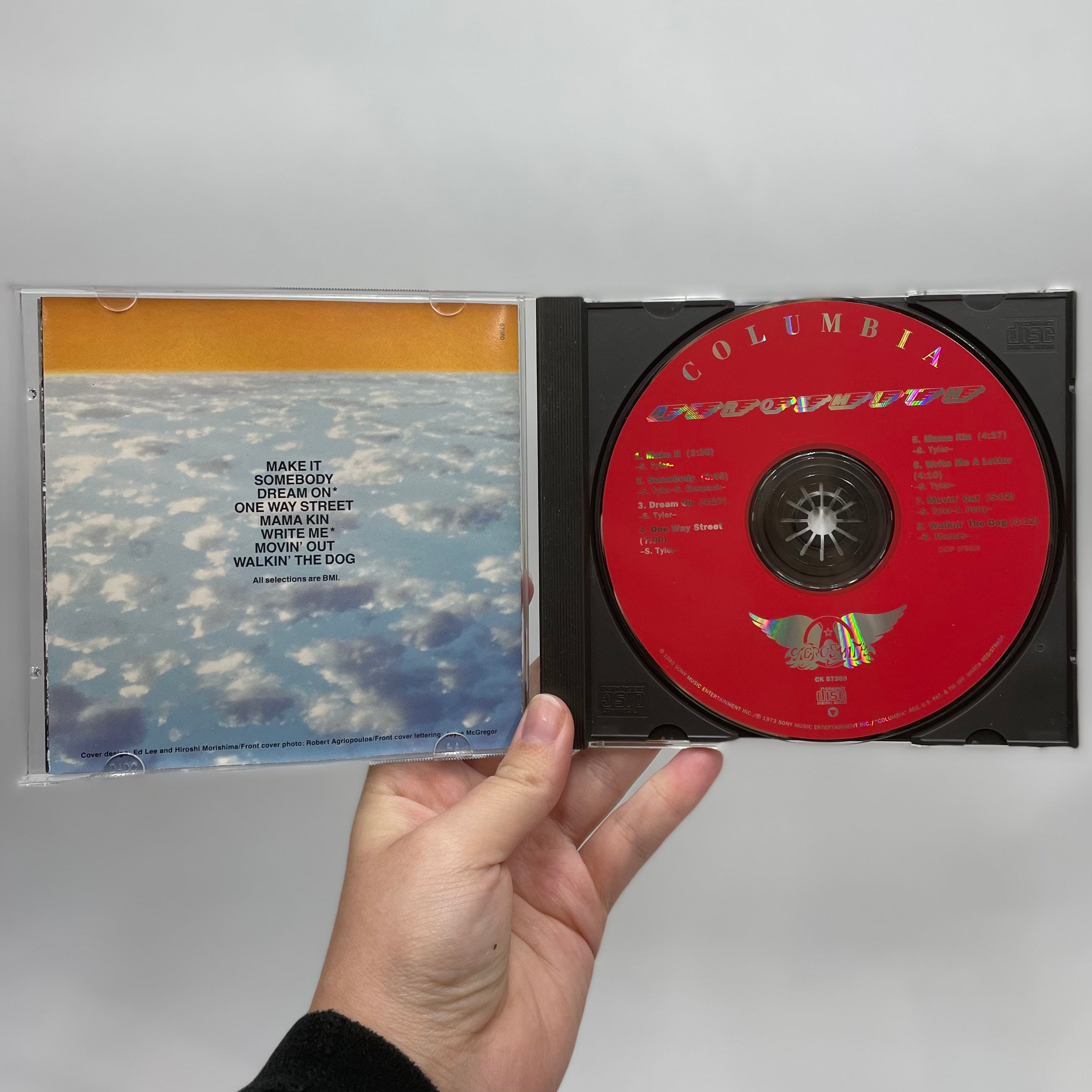 Set of 6 Aerosmith CDs