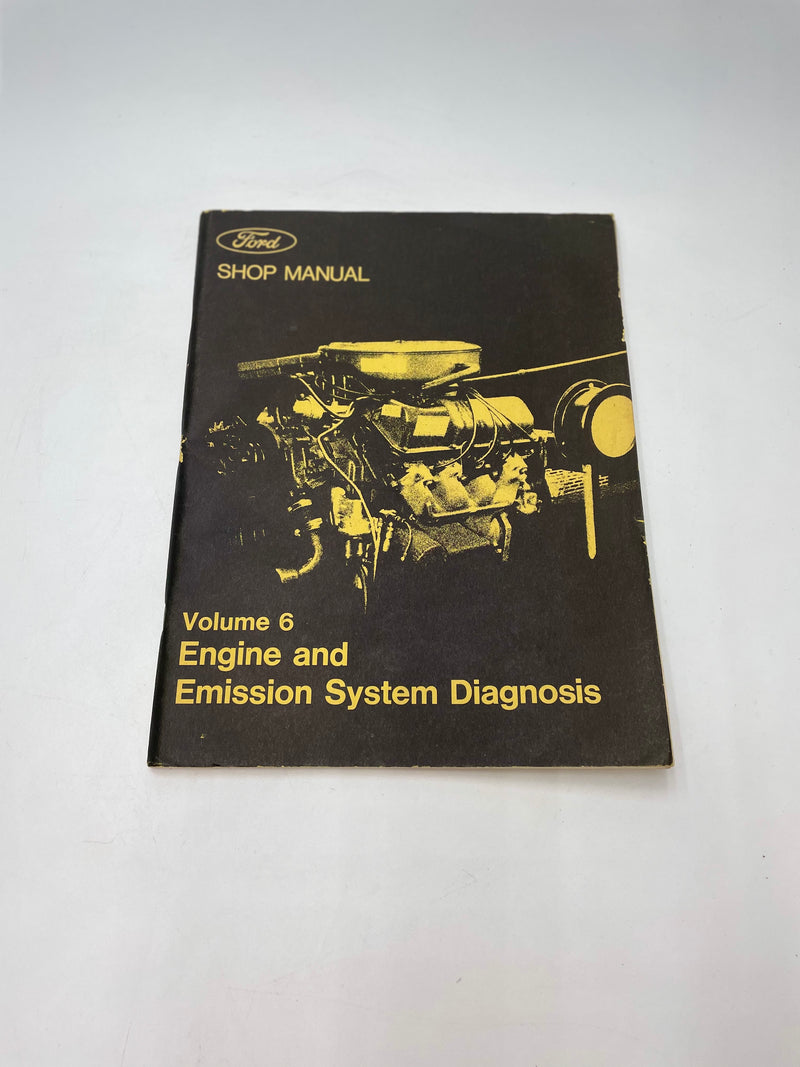 Manuels d'atelier de voiture Ford 1973 (volumes 1 à 6)