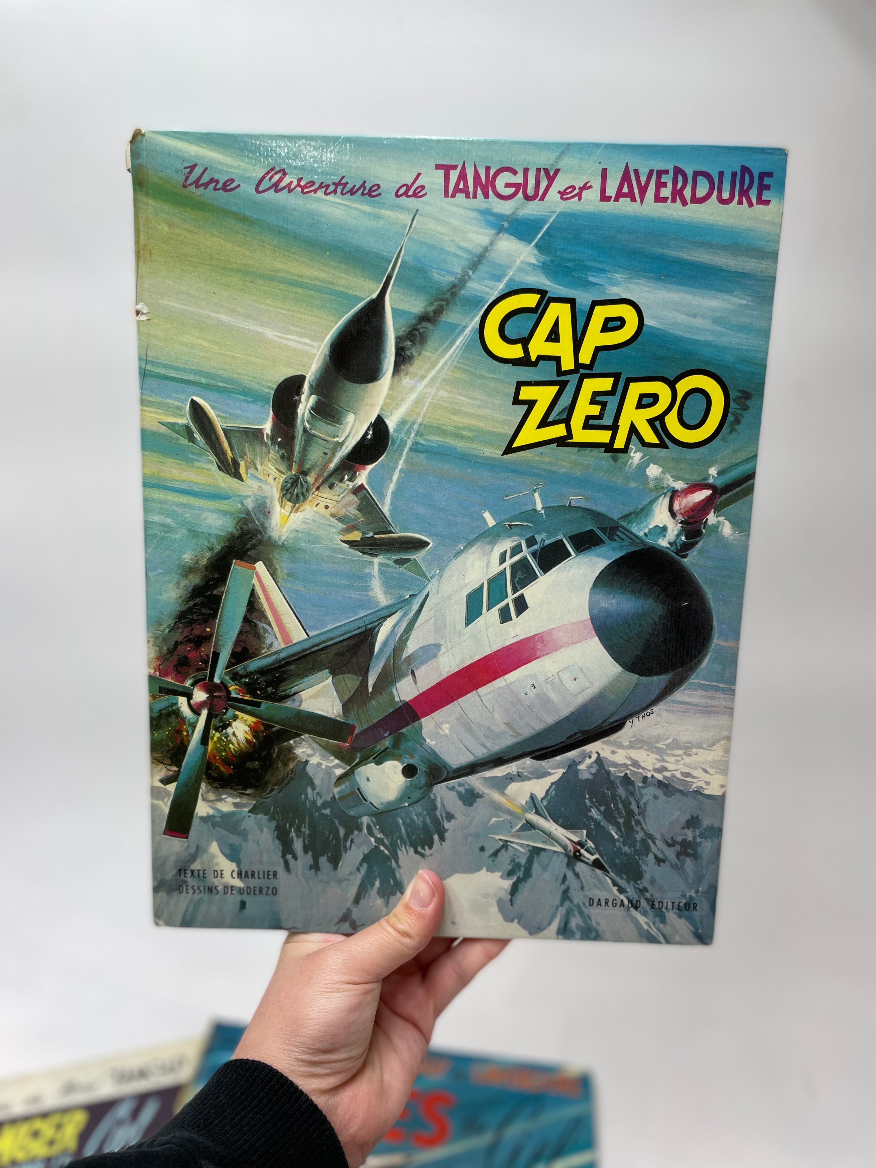 Set of 3 Tanguy et Laverdure Comic Strip French Edition