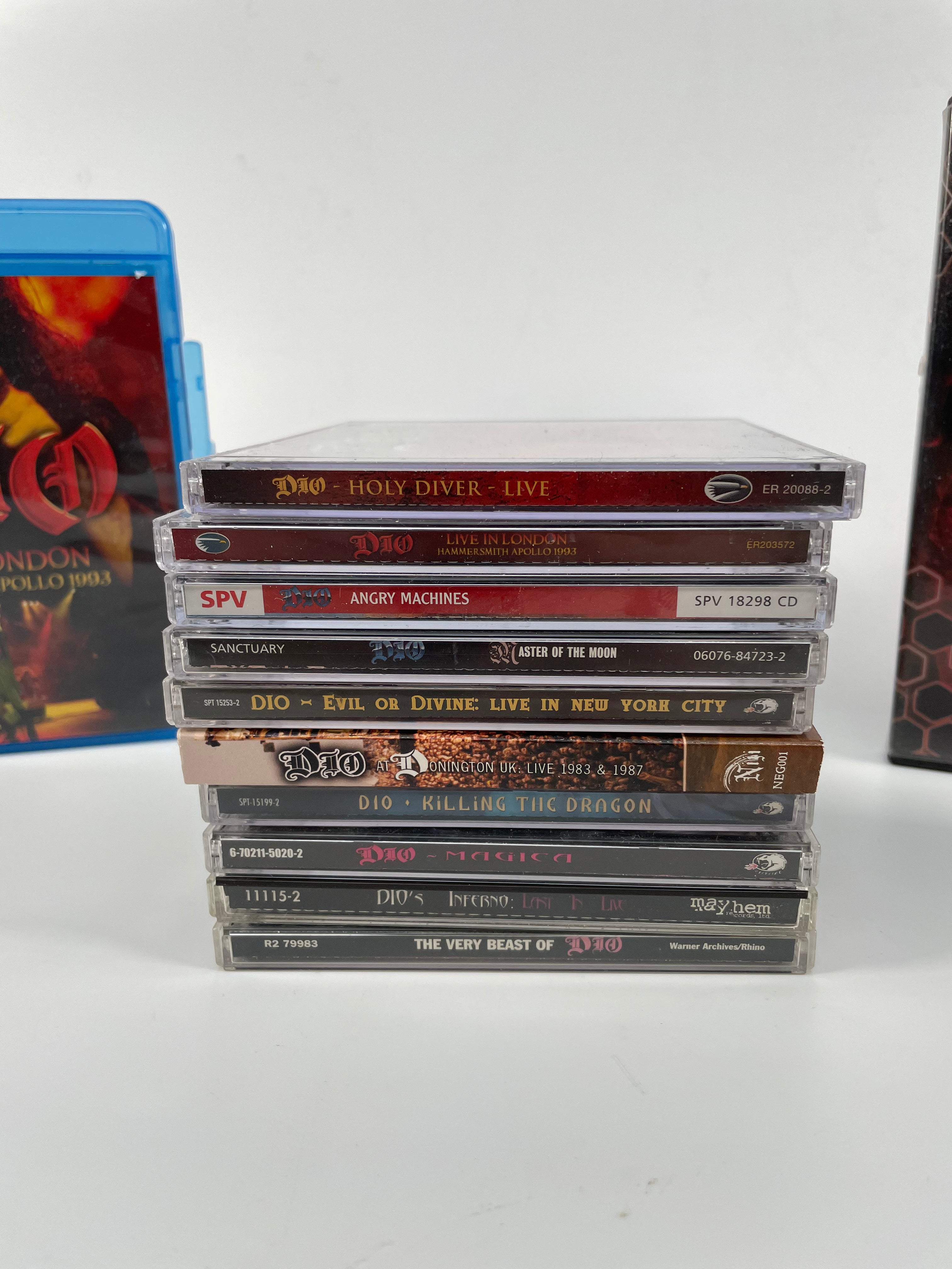 Lot de 3 DVD Dio + 10 CD