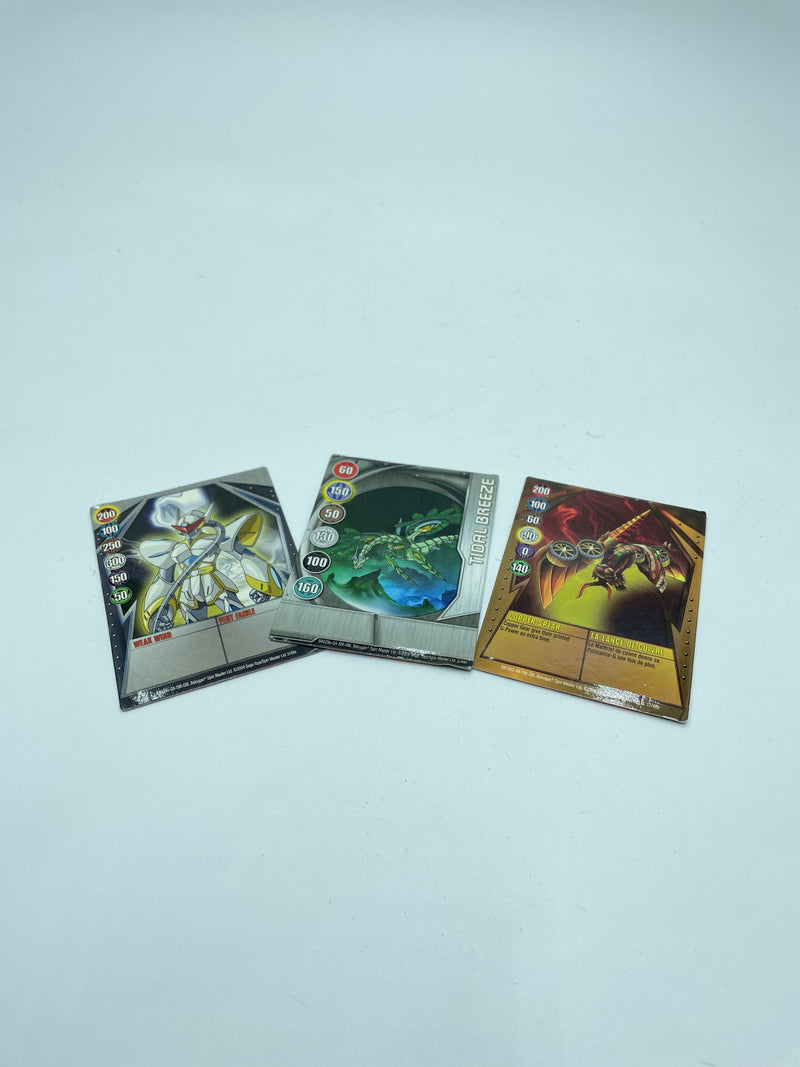 Set of 53 Bakugan Battle Cards