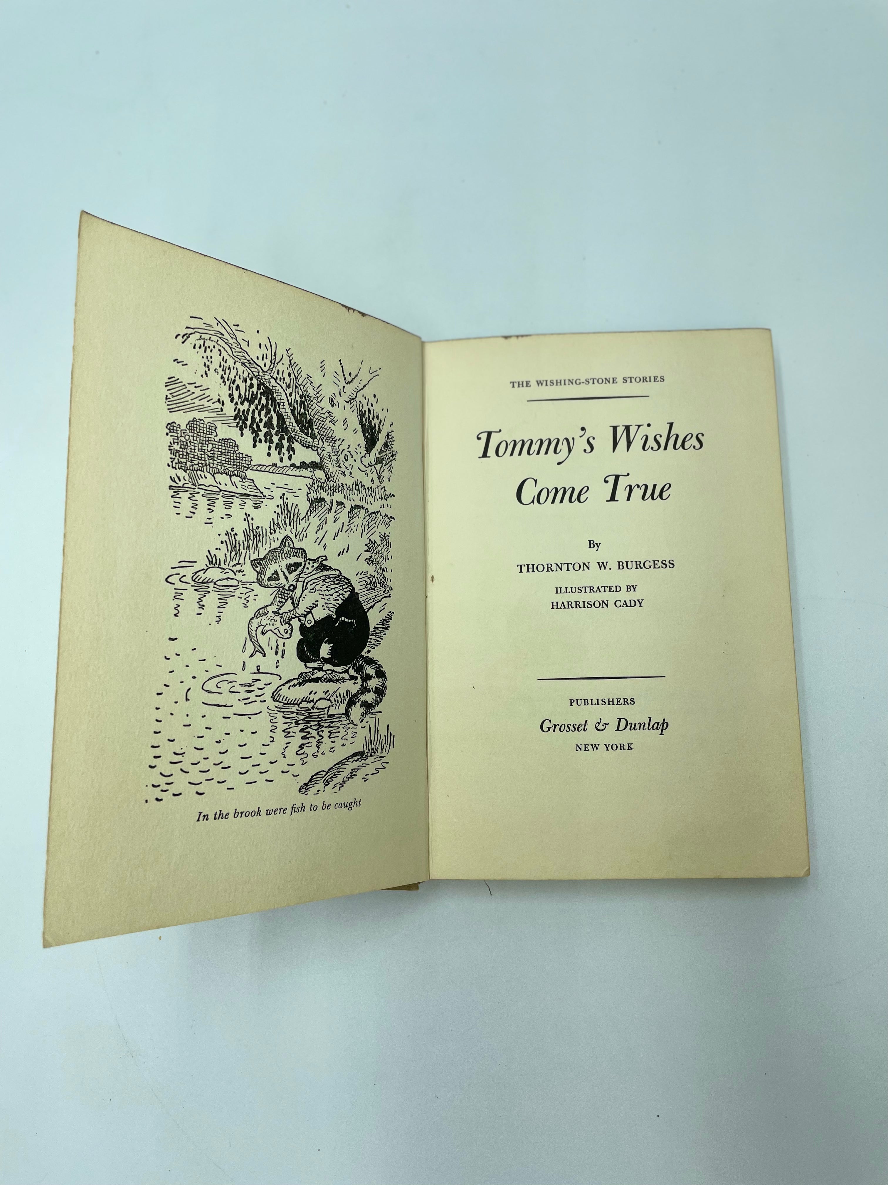 Tommy's Wishes Come True Published by Grosset & Dunlap, 1921