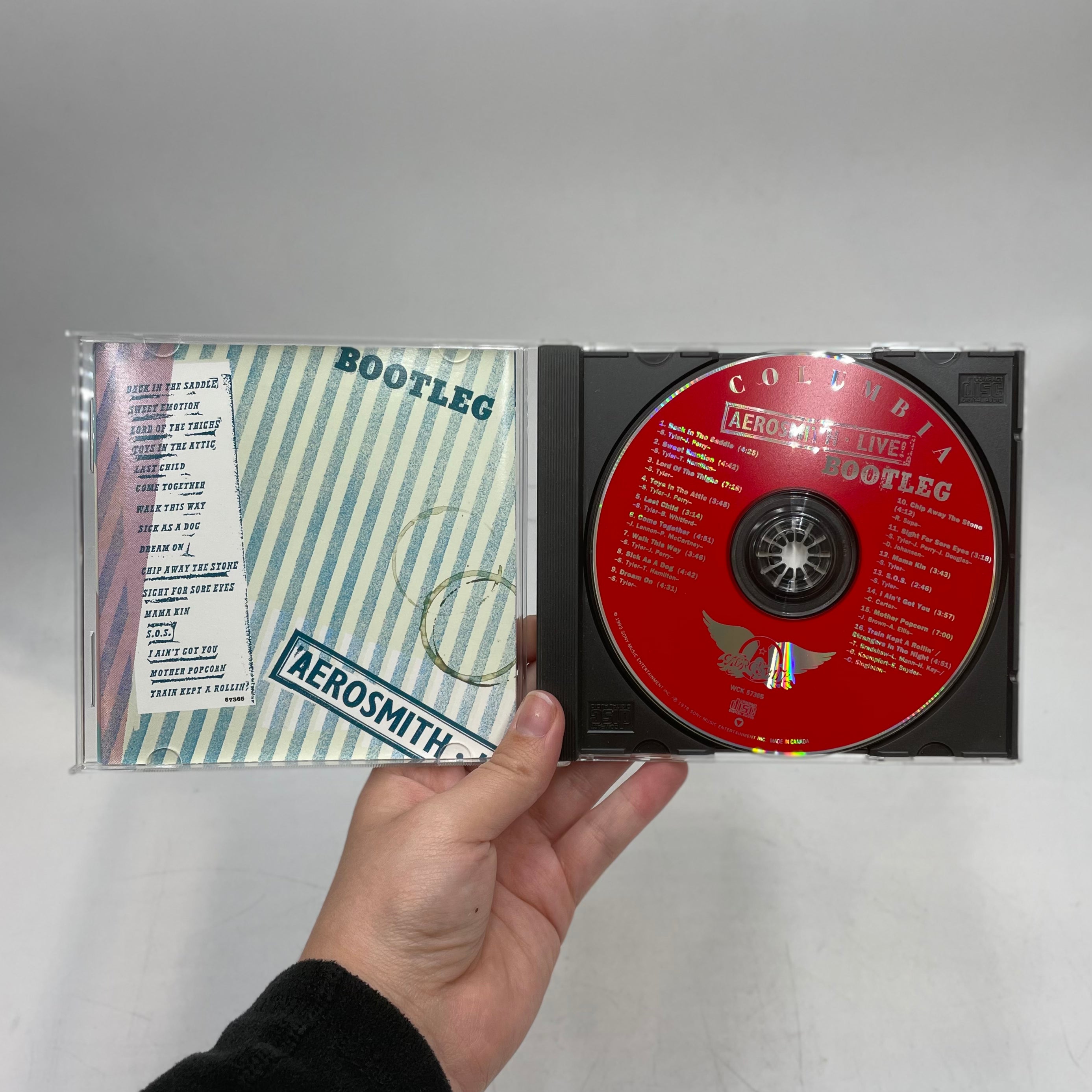 Set of 6 Aerosmith CDs