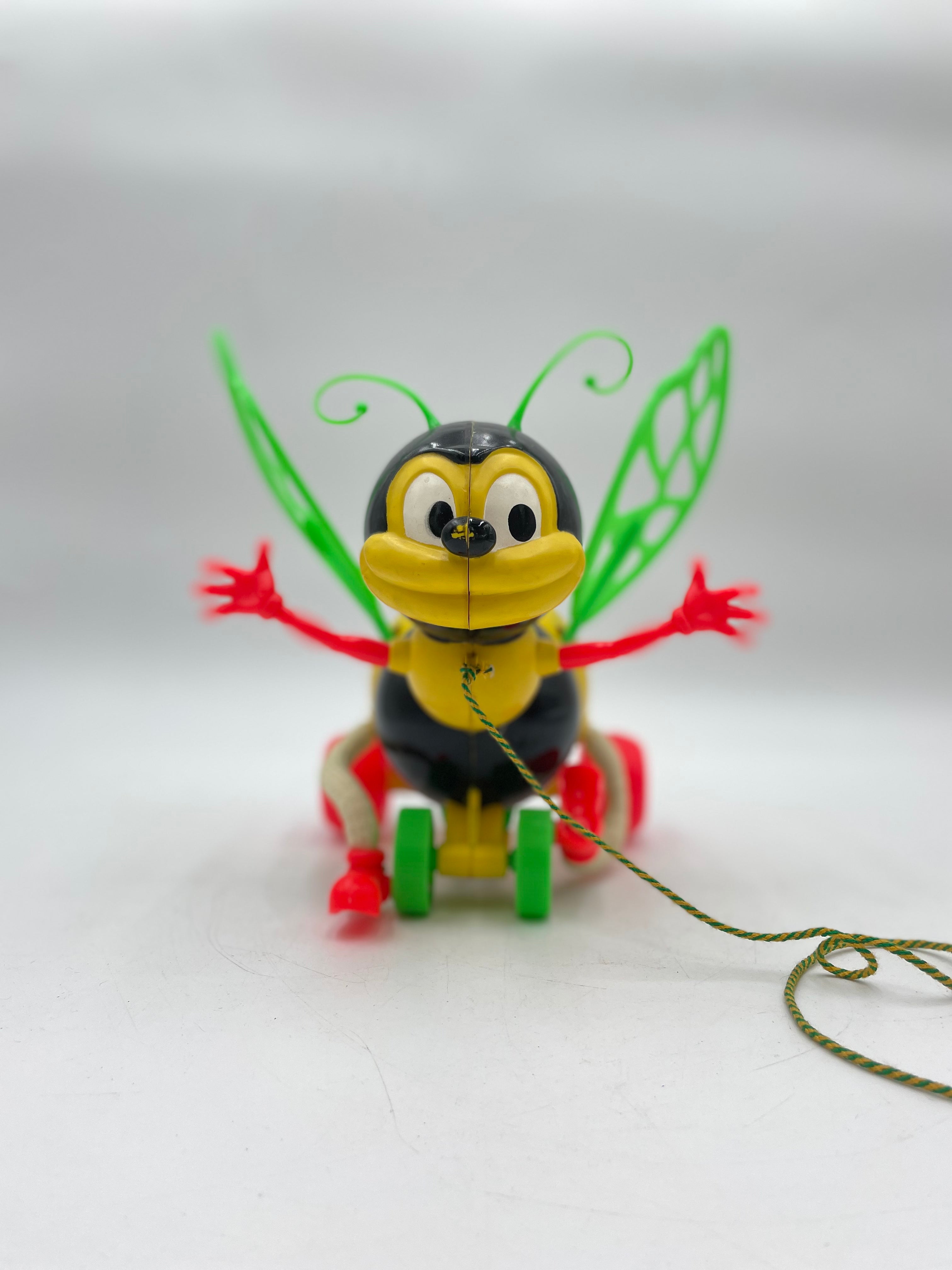 Jouet en plastique d'abeille vintage