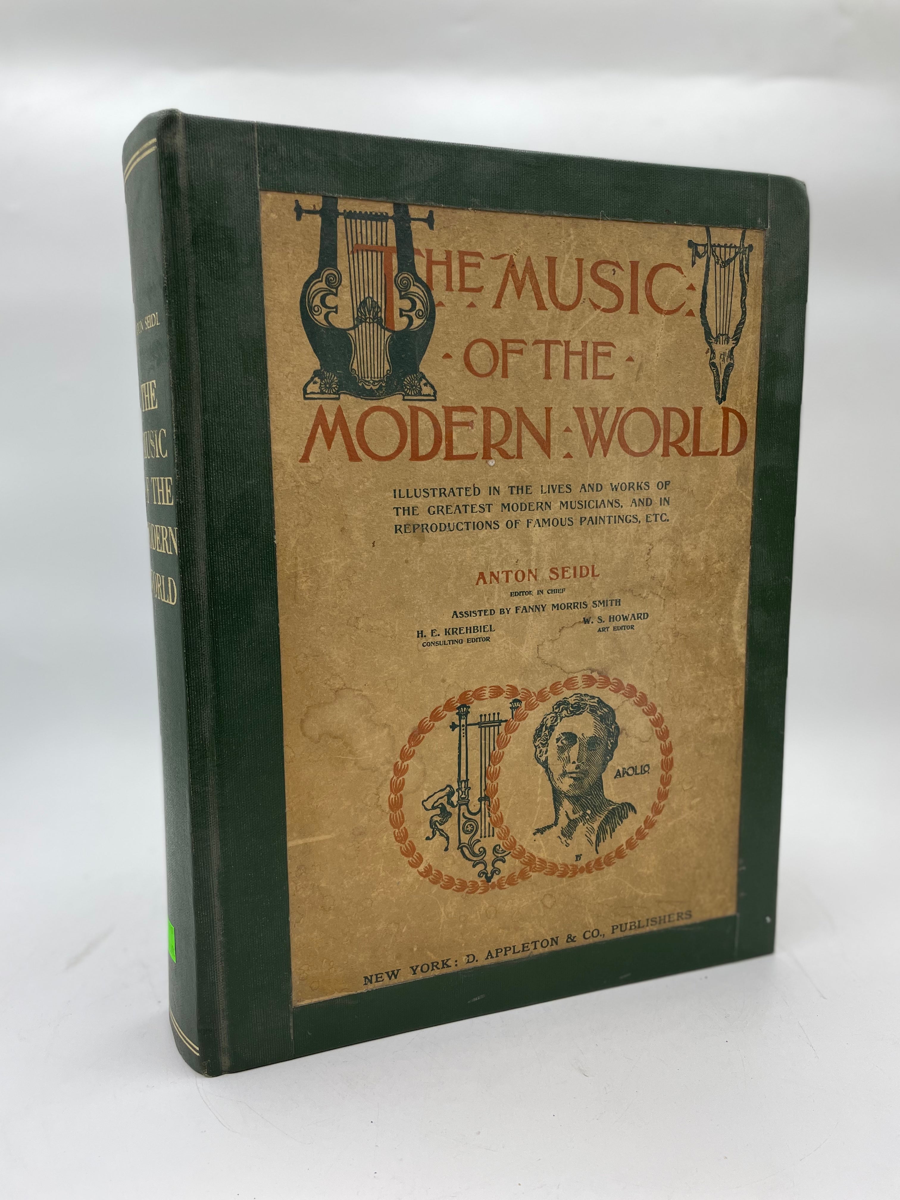 La musique du monde moderne éditée par Anton Seidl