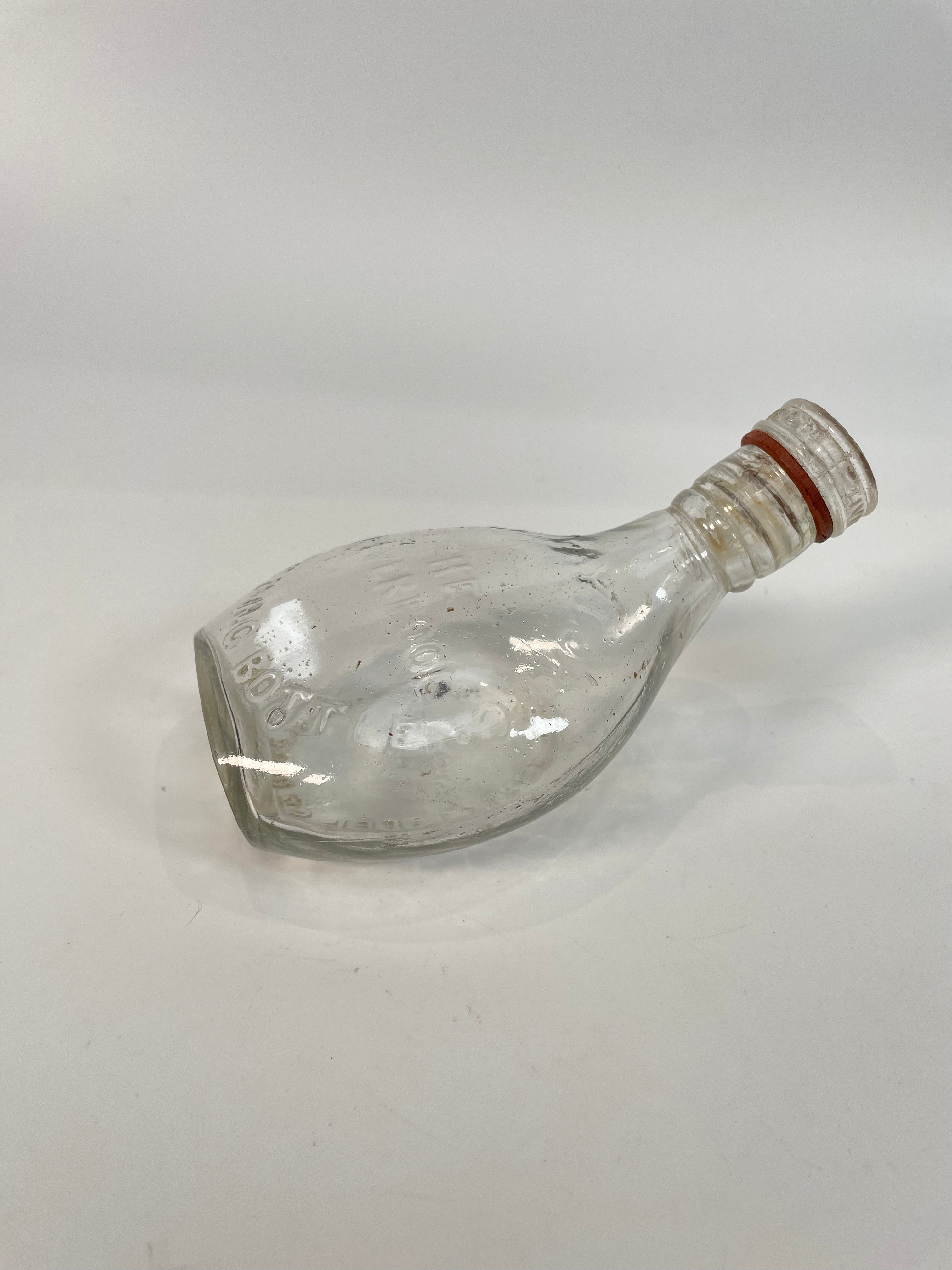 Nursery Antique Glass Baby Bottle