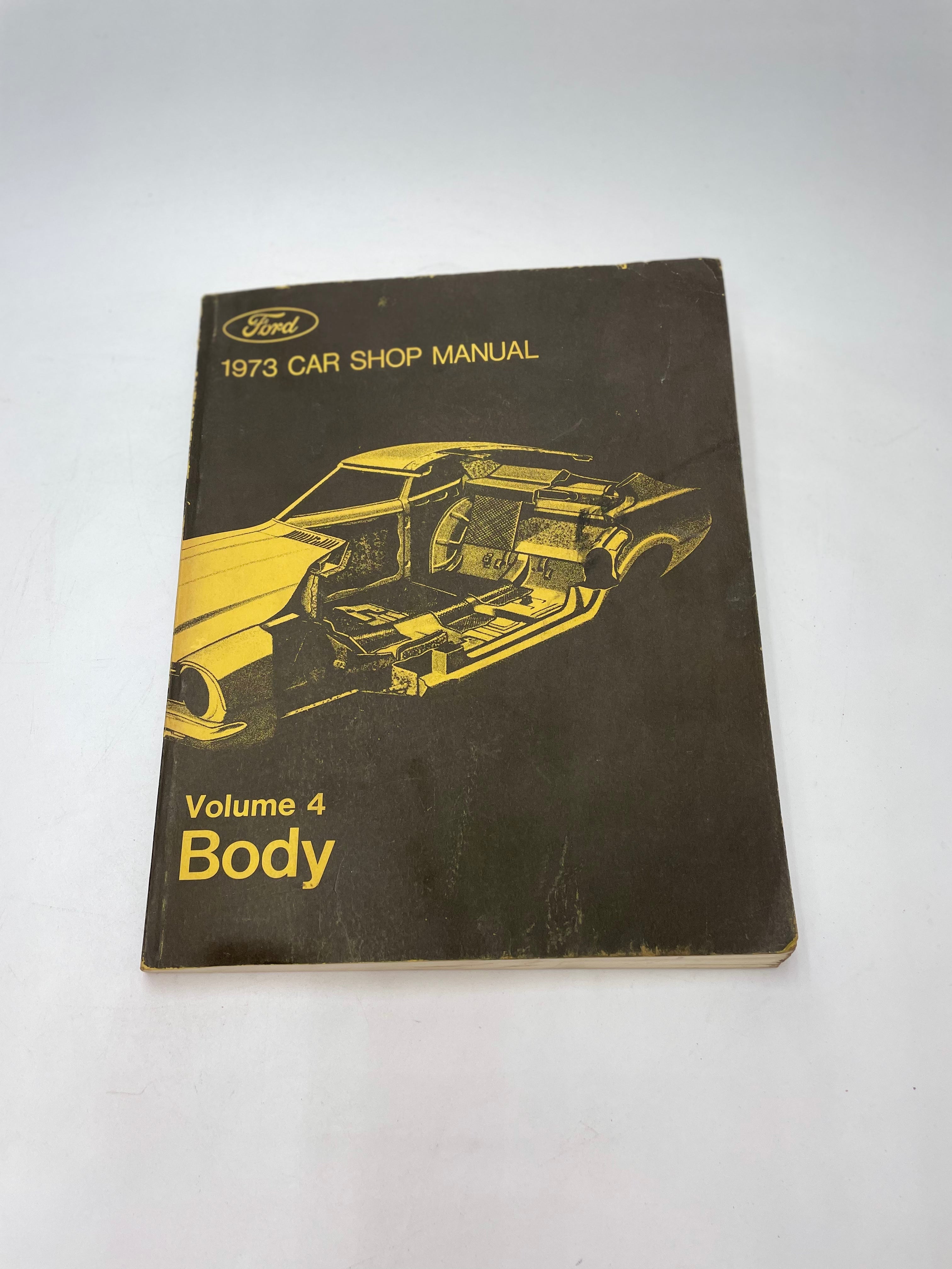 Manuels d'atelier de voiture Ford 1973 (volumes 1 à 6)