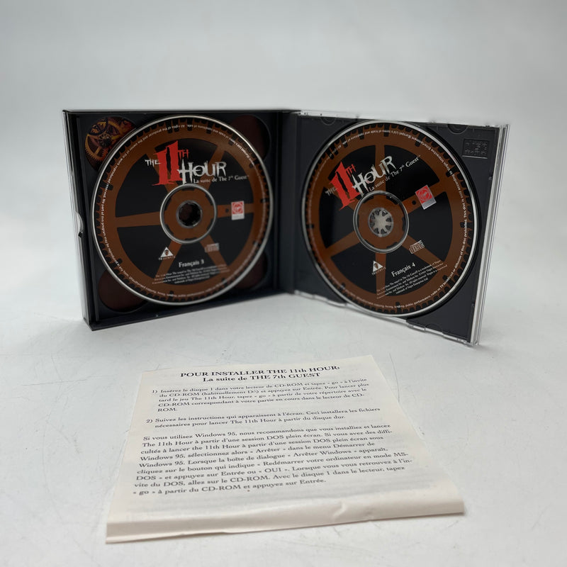 The 11th Hour PC CD ROM- 4 Complete Discs (French Edition)