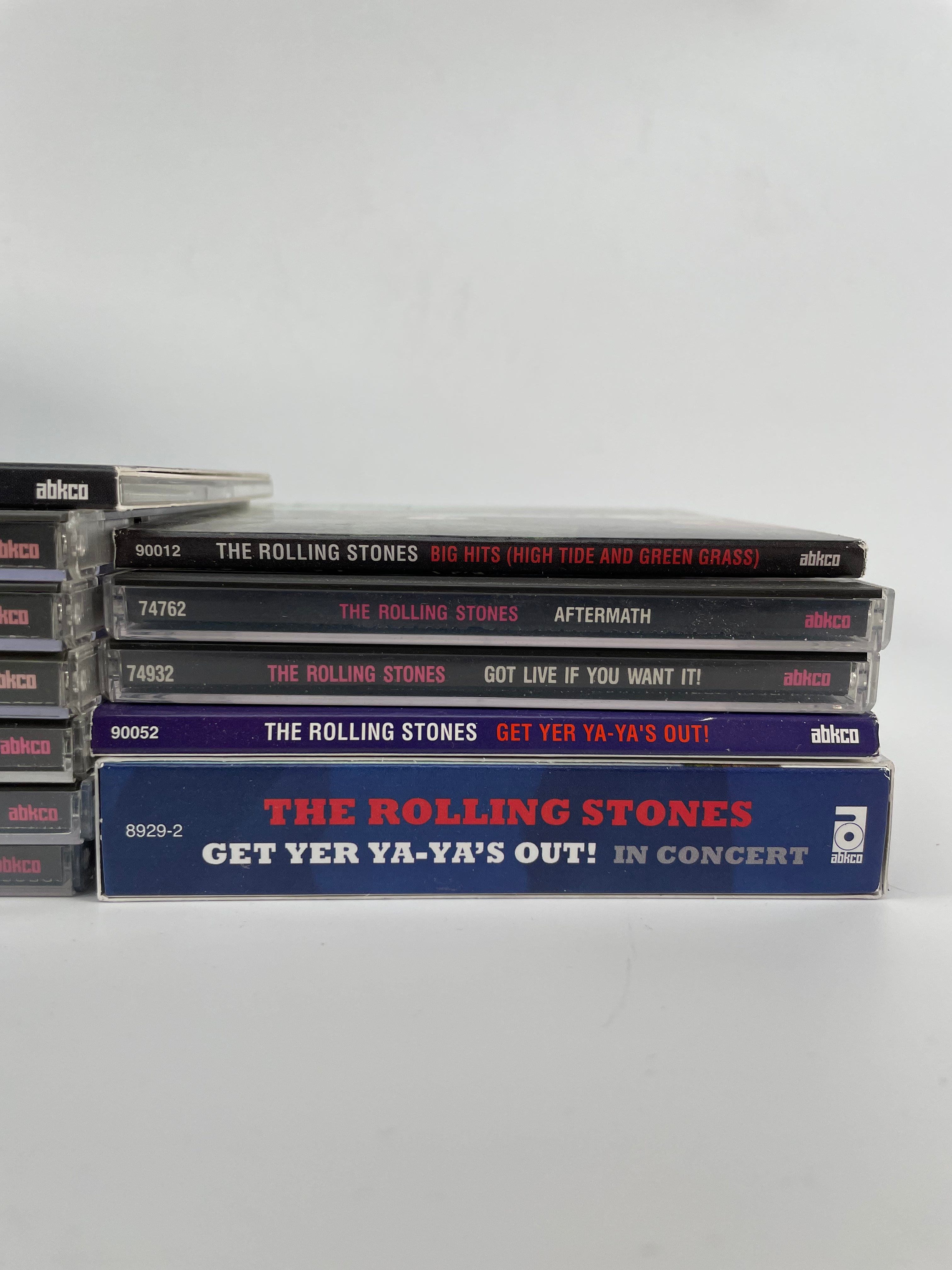 Lot de 18 Cd Rolling Stones + 6 Dvd