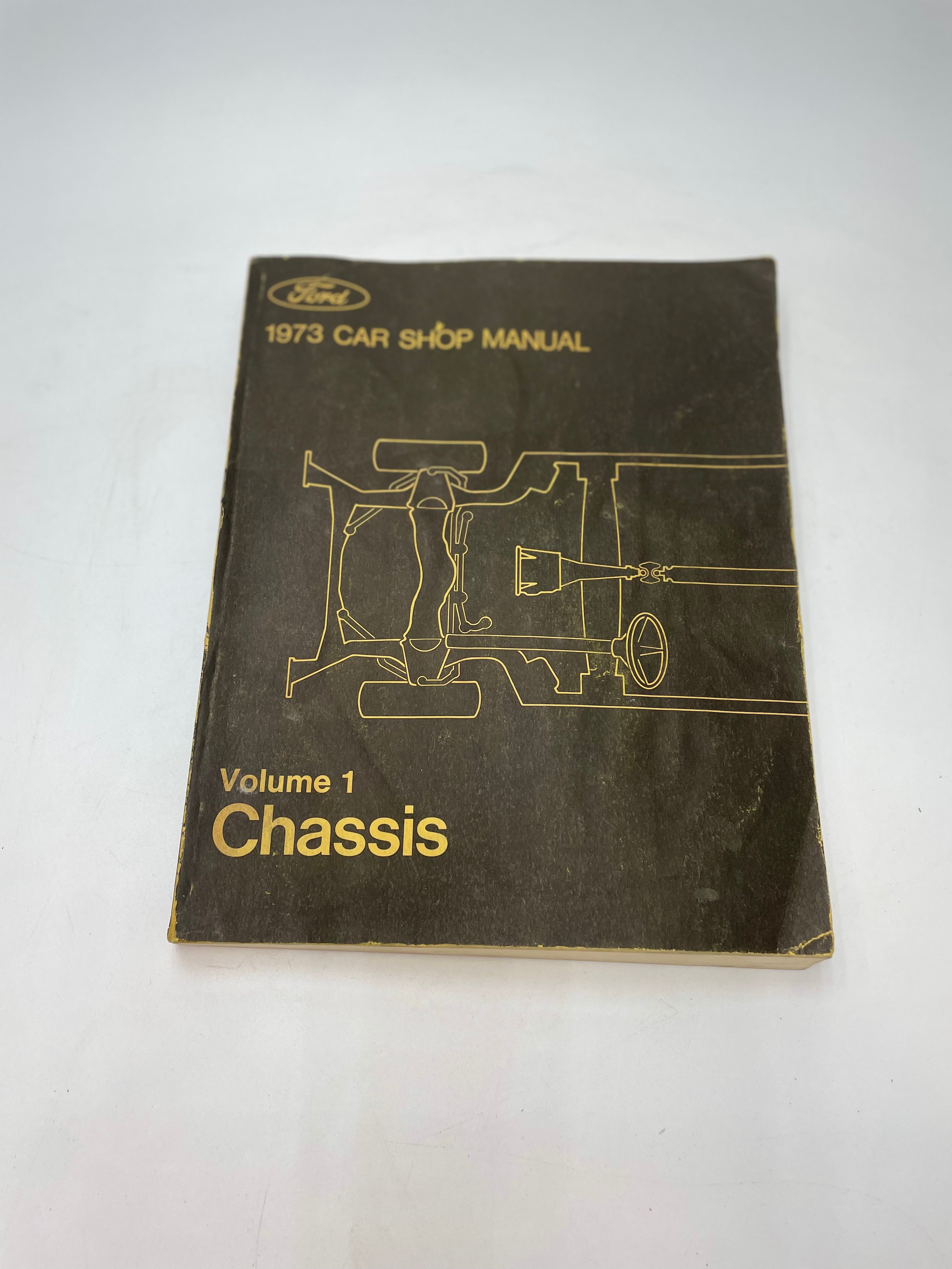 Manuels d'atelier de voiture Ford 1973 (volumes 1 à 6)