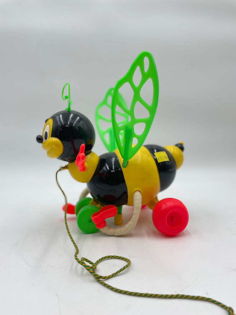 Jouet en plastique d'abeille vintage