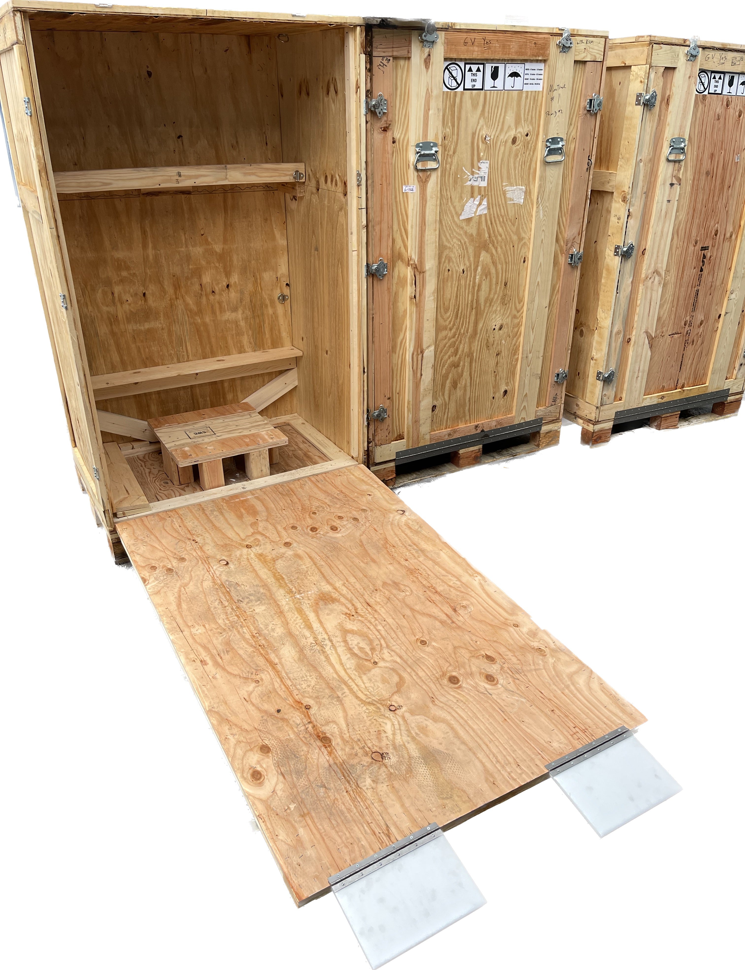 Custom Wood Transport/Shipping Crates