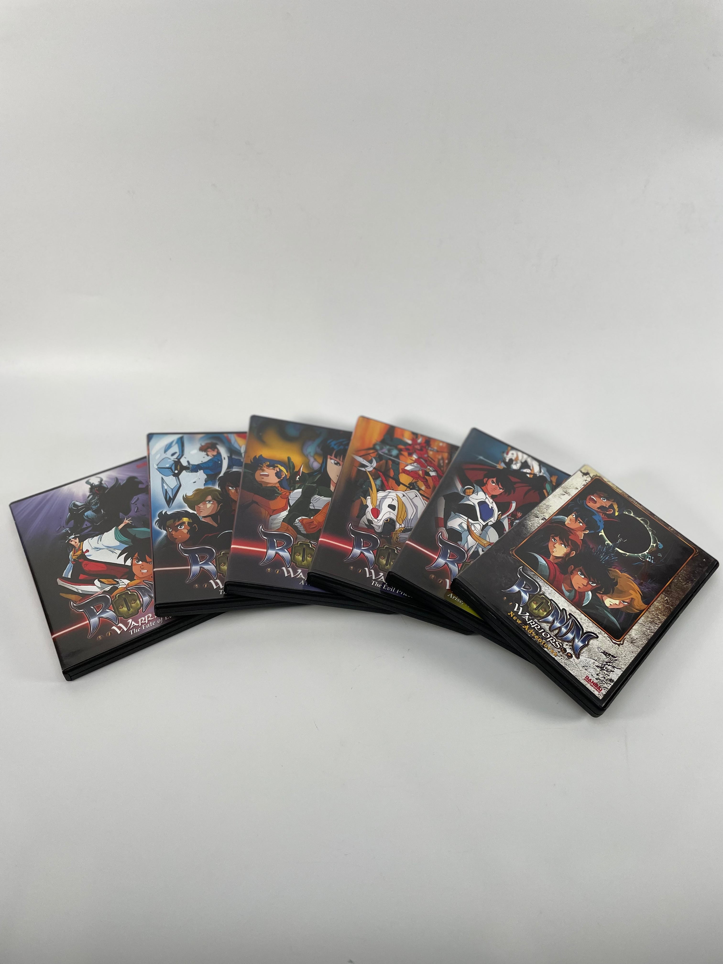 Set of 6 Ronin Warriors DVDs